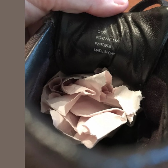 COACH Roxann Tennis Shoes Sneakers Brown Lace Ups - Picture 6 of 8